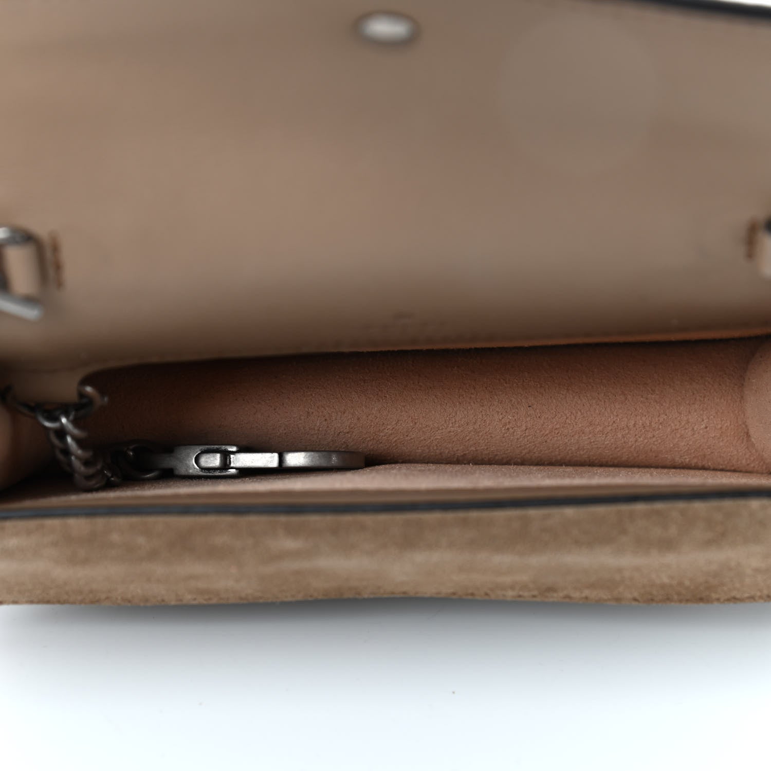 Gucci GG Supreme Monogram Super Mini Dionysus Shoulder Bag Taupe 4 of 4