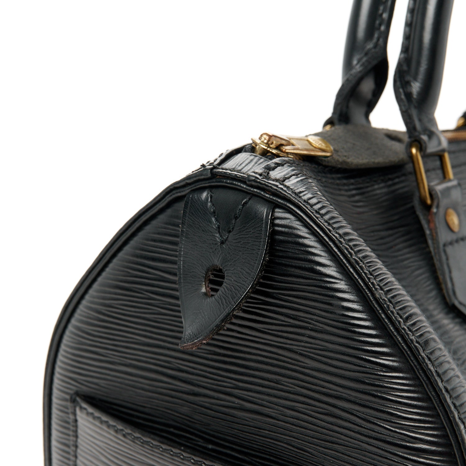 Louis Vuitton Epi Speedy 25 Black 13 of 13