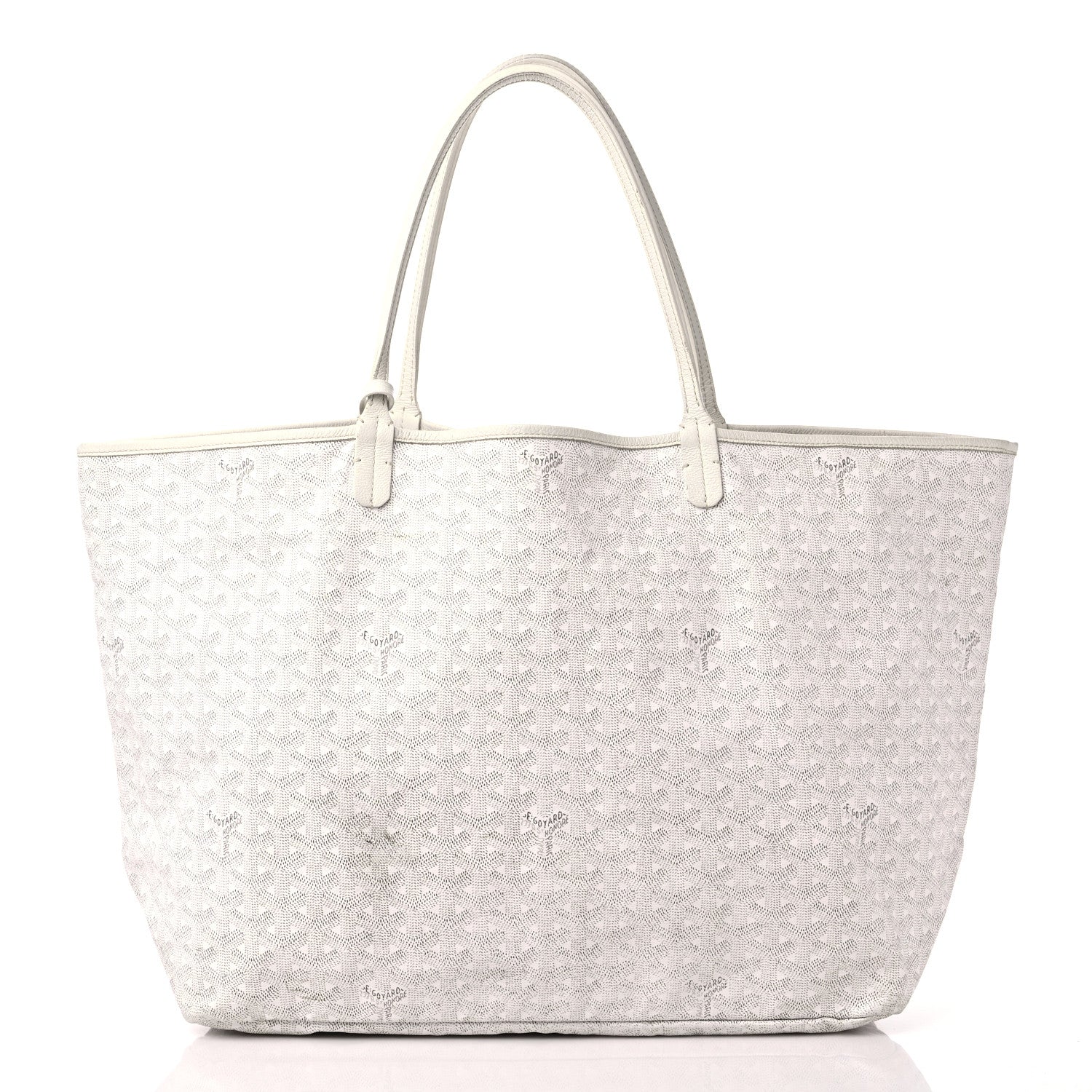 Goyard Goyardine Saint Louis GM White 3 of 17