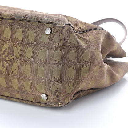 Chanel Nylon Medium Travel Tote Khaki 10 of 15