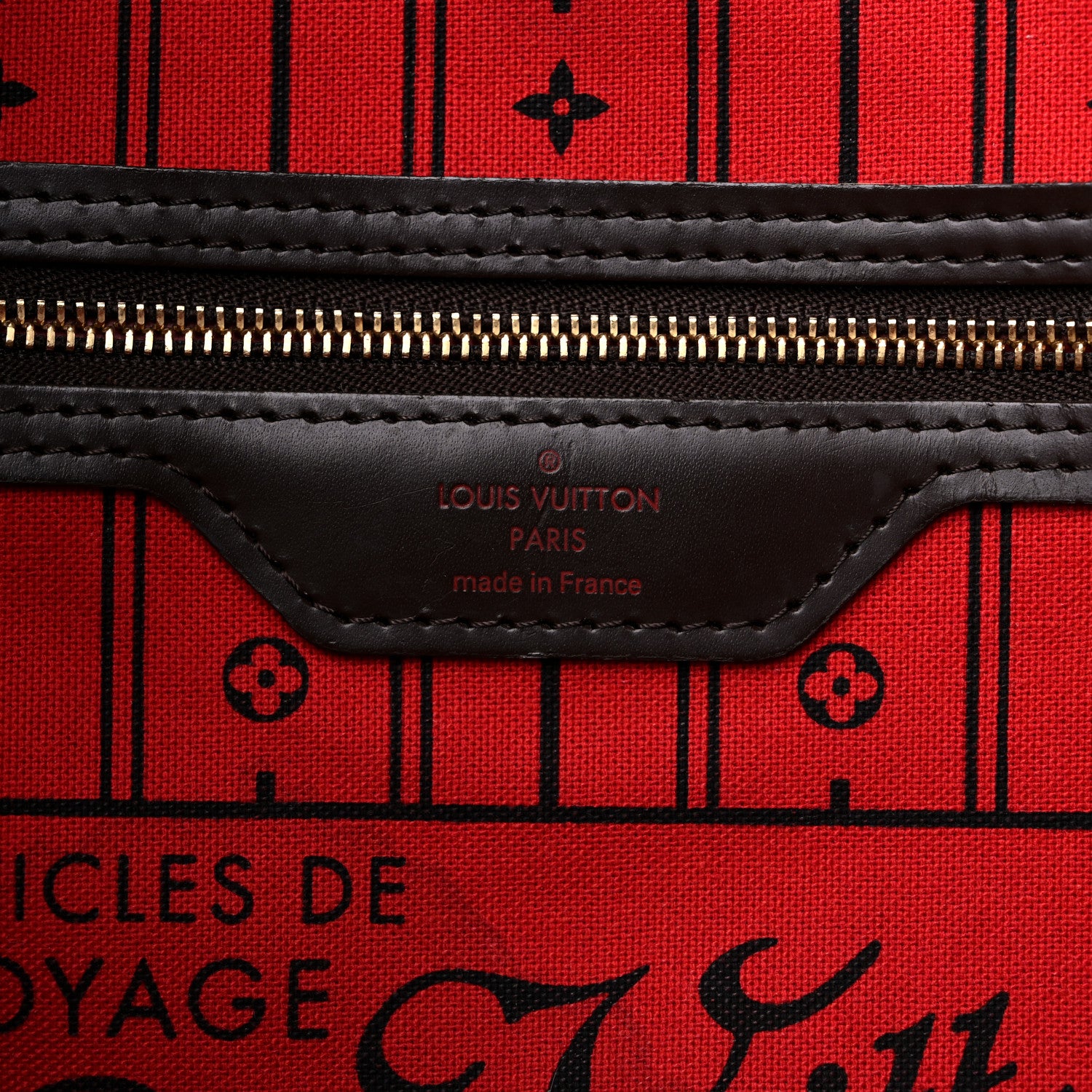Louis Vuitton Damier Ebene Neverfull MM 6 of 16