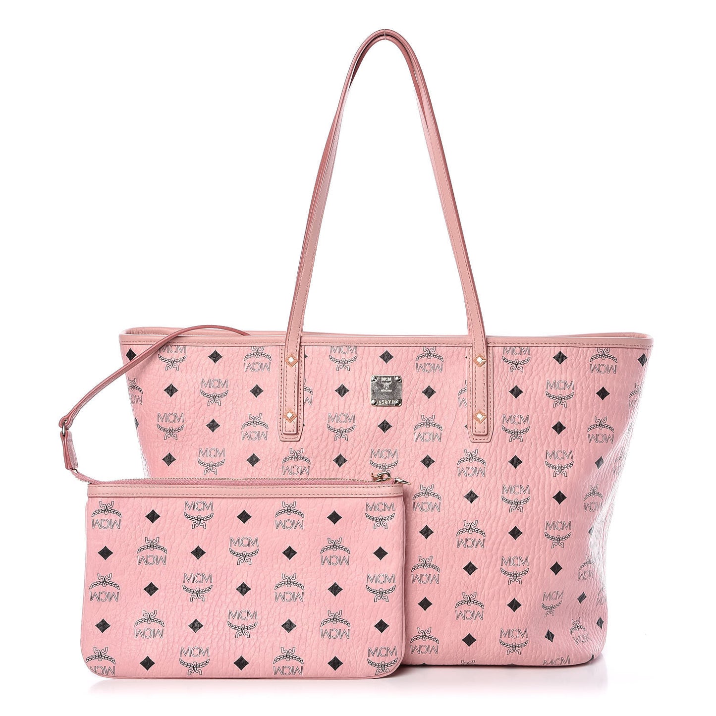Visetos Medium Anya Shopper Tote Light Pink
