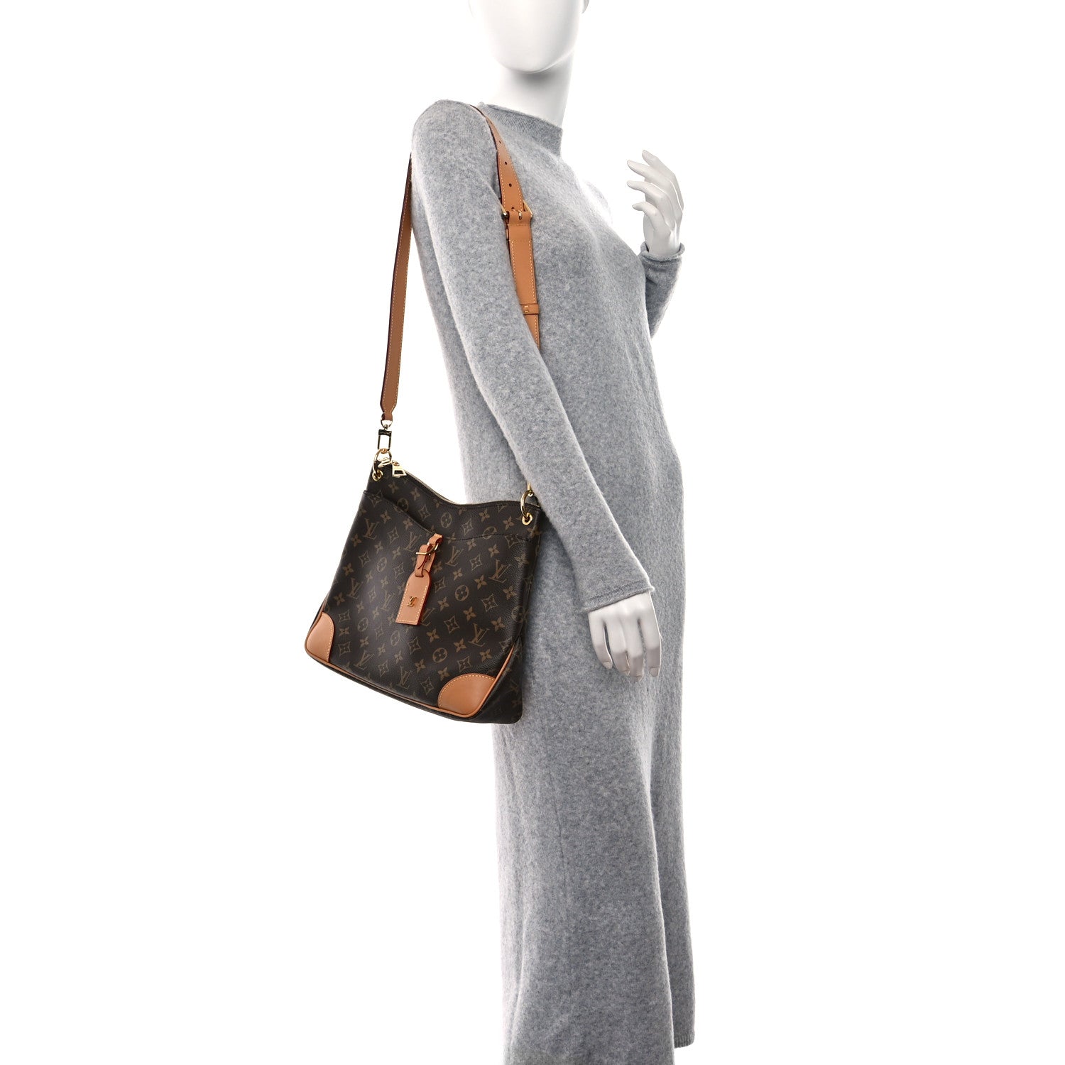 Louis Vuitton Monogram Odeon MM Natural 2 of 7