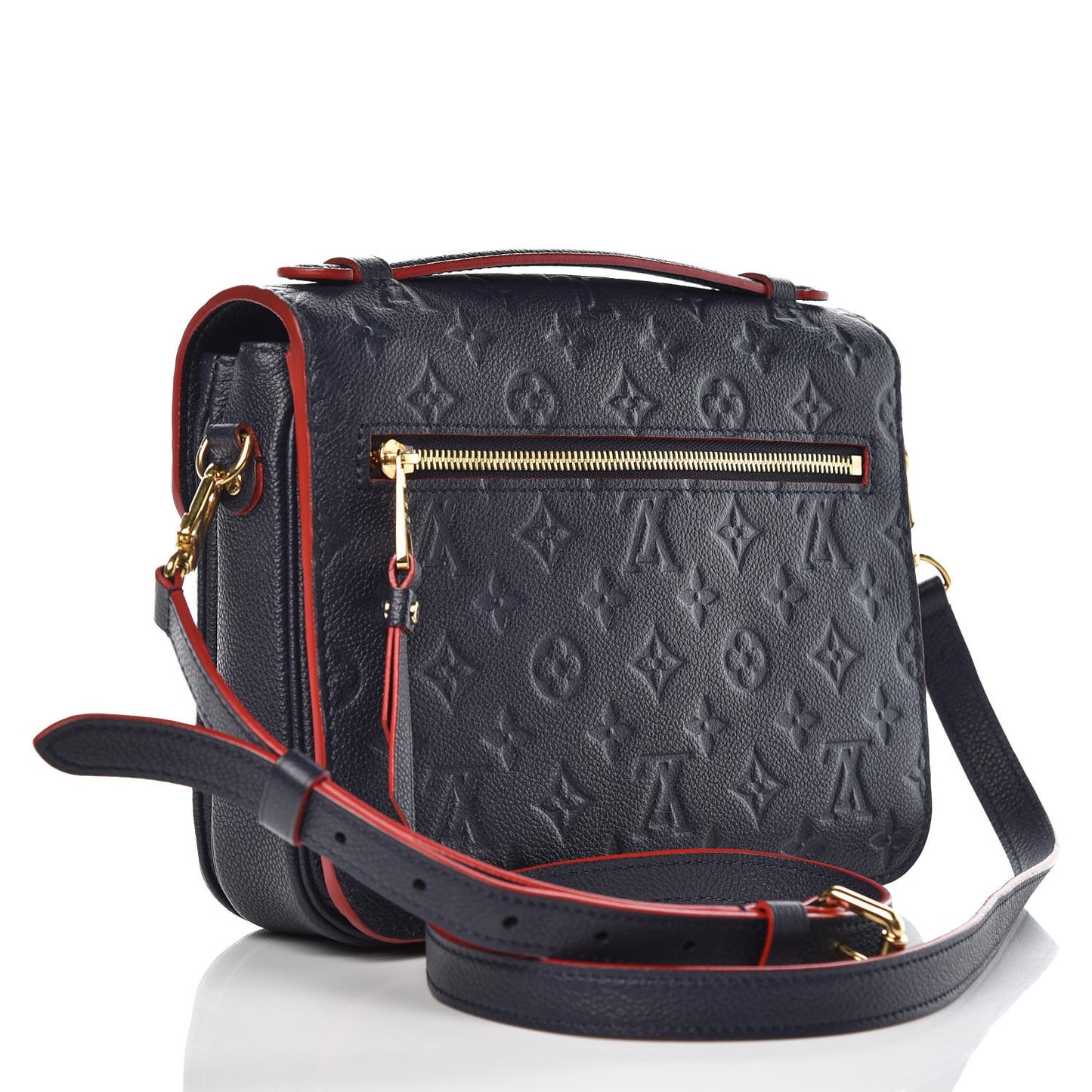 Empreinte Pochette Metis Marine Rouge