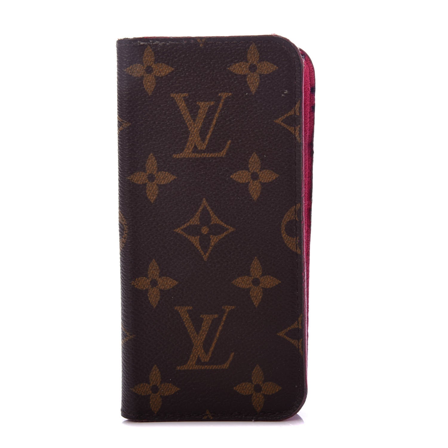 Louis Vuitton Monogram iPhone 7/8 Folio Case Rose Pop 1 of 8