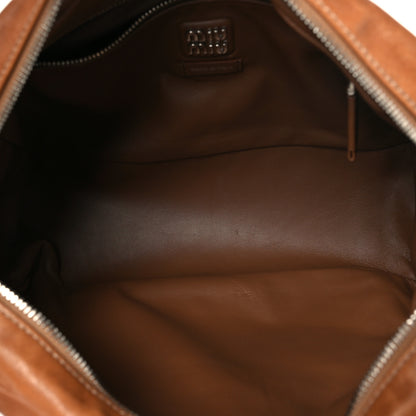 Miu Miu Nappa Pocket Top Handle Bag Caramel 5 of 9
