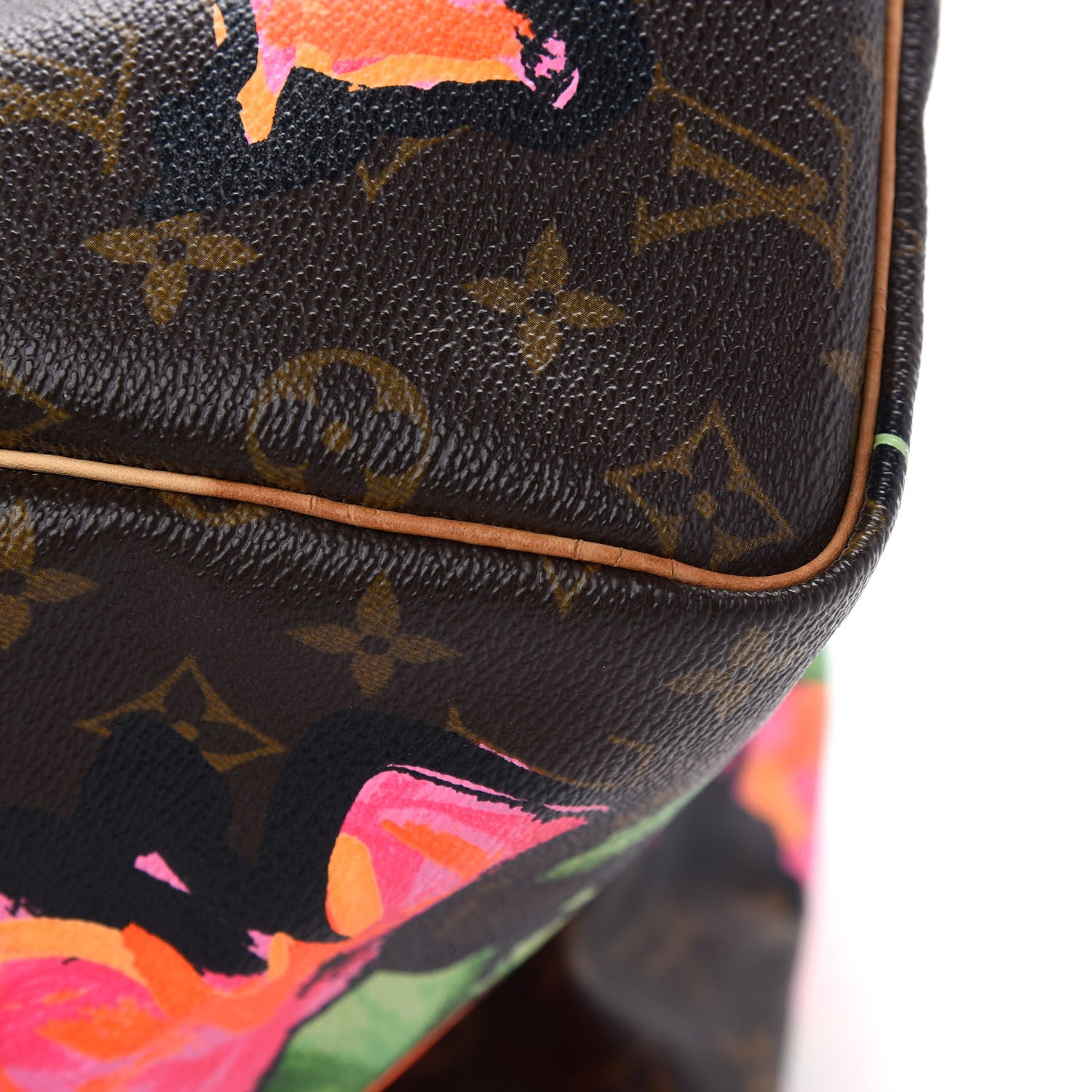 Louis Vuitton Monogram Roses Speedy 30 8 of 10