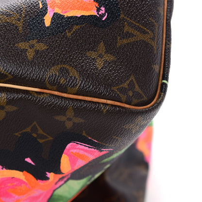 Louis Vuitton Monogram Roses Speedy 30 8 of 10