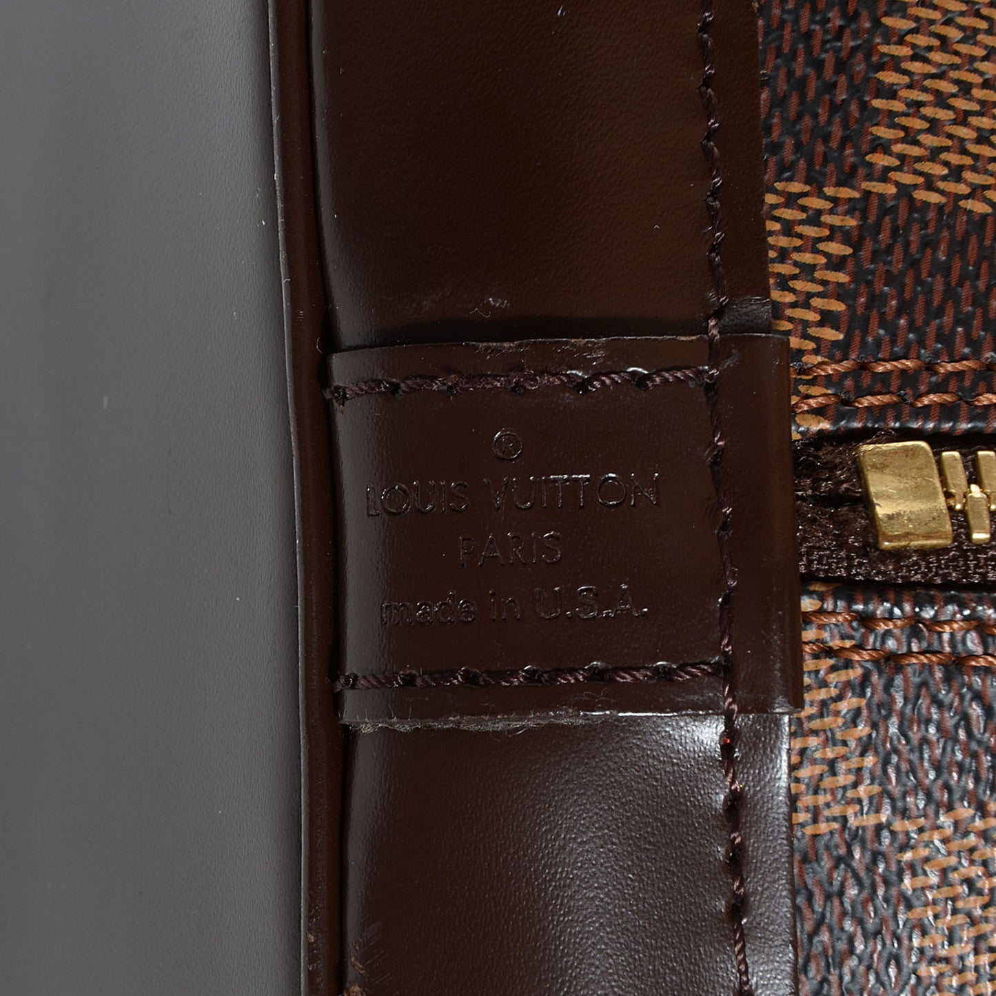 Damier Ebene Alma PM