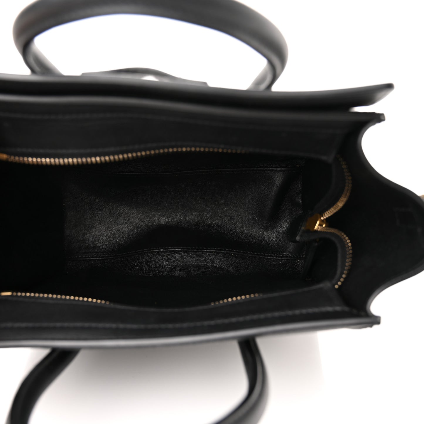 Smooth Calfskin Nano Luggage Black