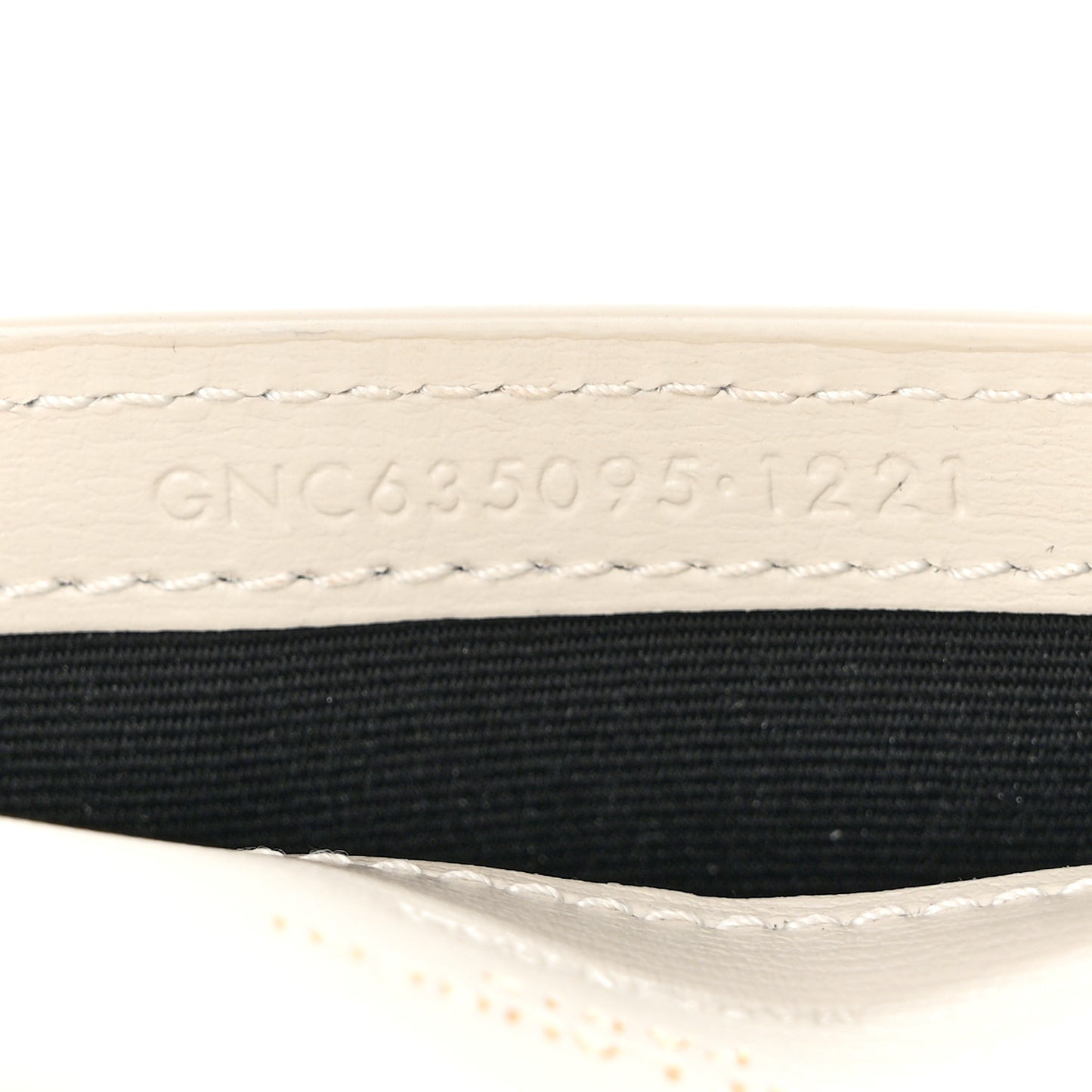 Smooth Calfskin Monogram Phone Holder Crossbody Crema Soft