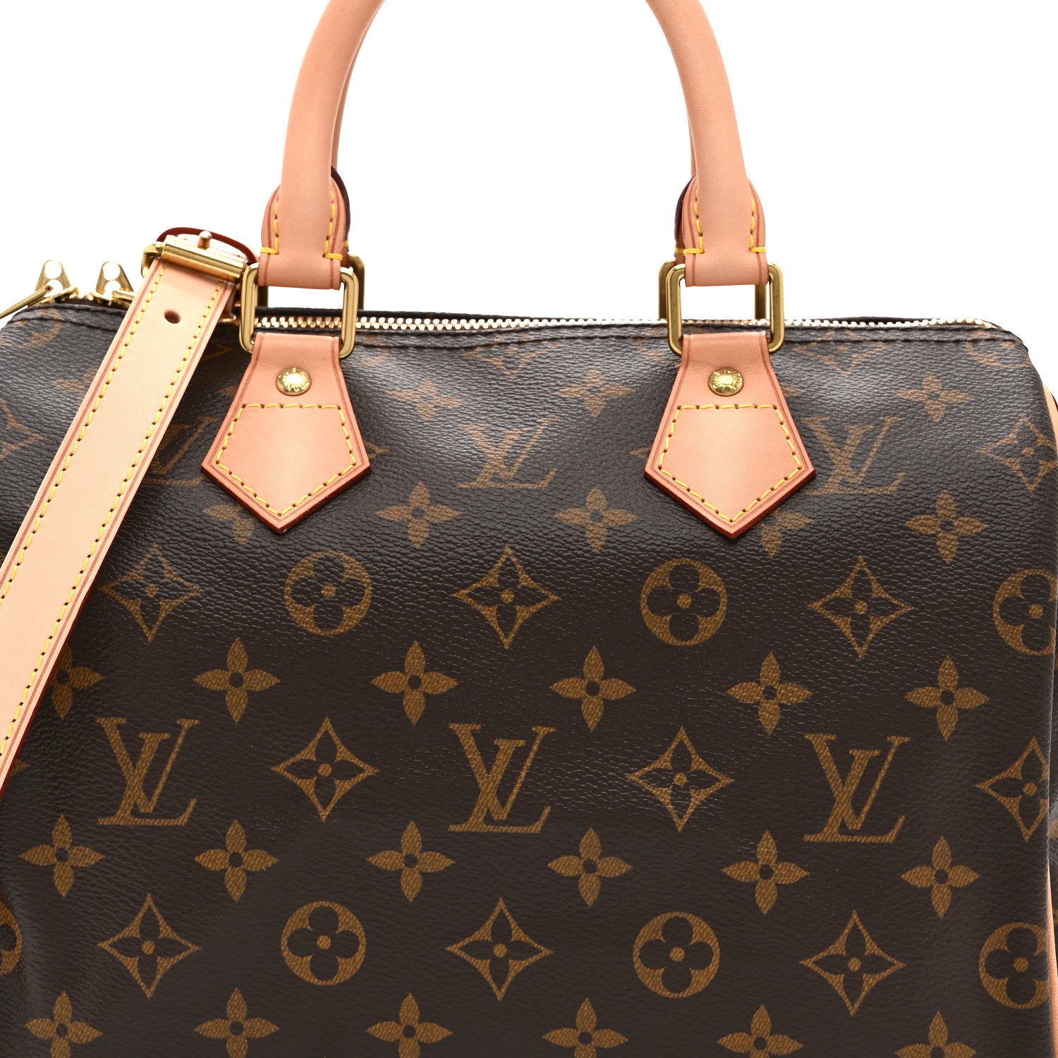 Louis Vuitton Monogram Speedy Bandouliere 25 8 of 10