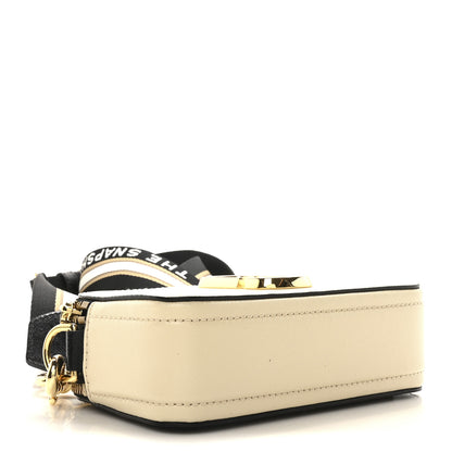 Marc Jacobs Saffiano Small Snapshot Camera Bag New Cloud White Multicolor 4 of 9