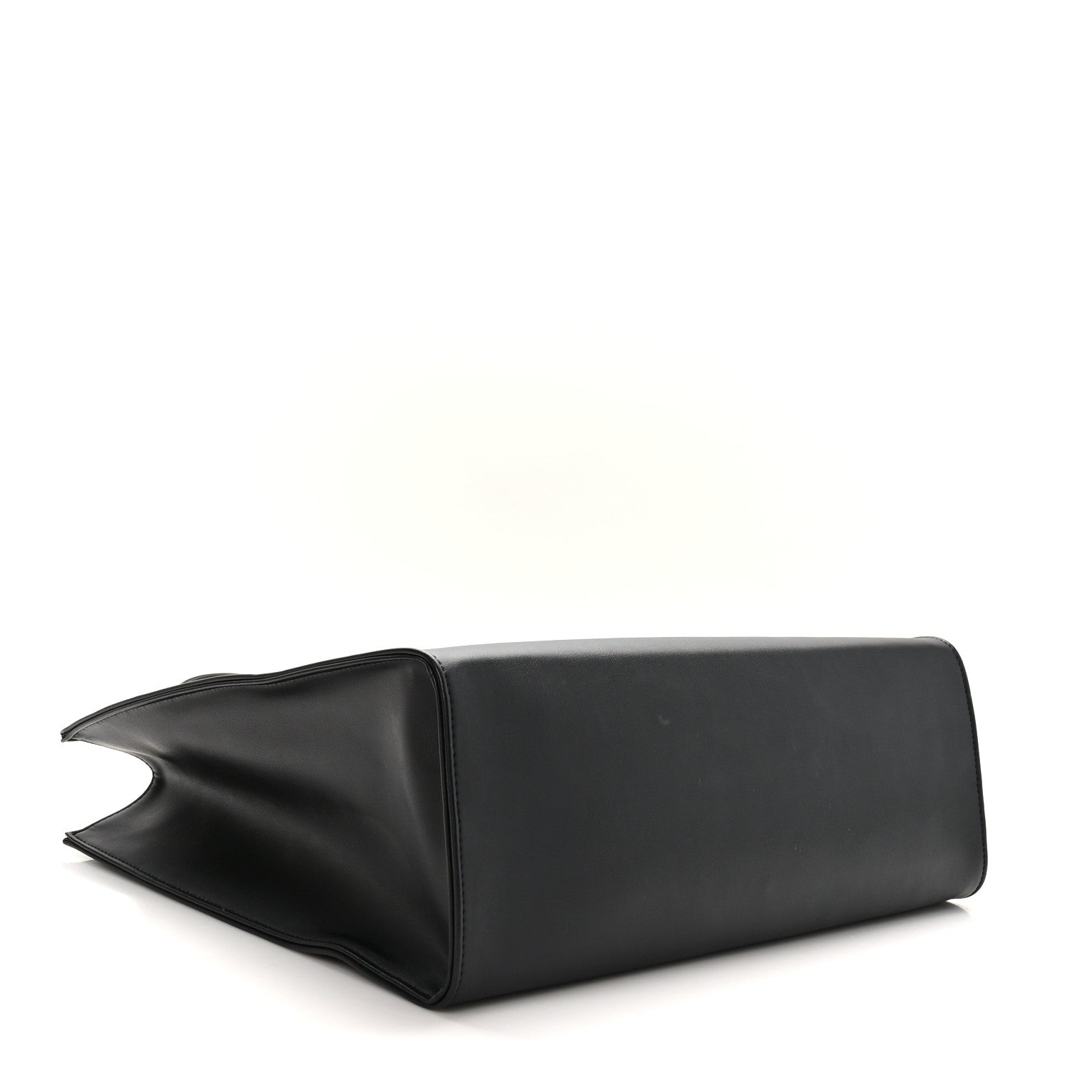 Telfar Vegan Leather Medium Shopping Bag Black 4 of 8