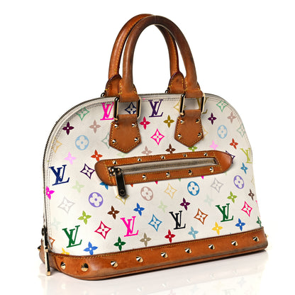Louis Vuitton Monogram Multicolor Alma PM White 3 of 14