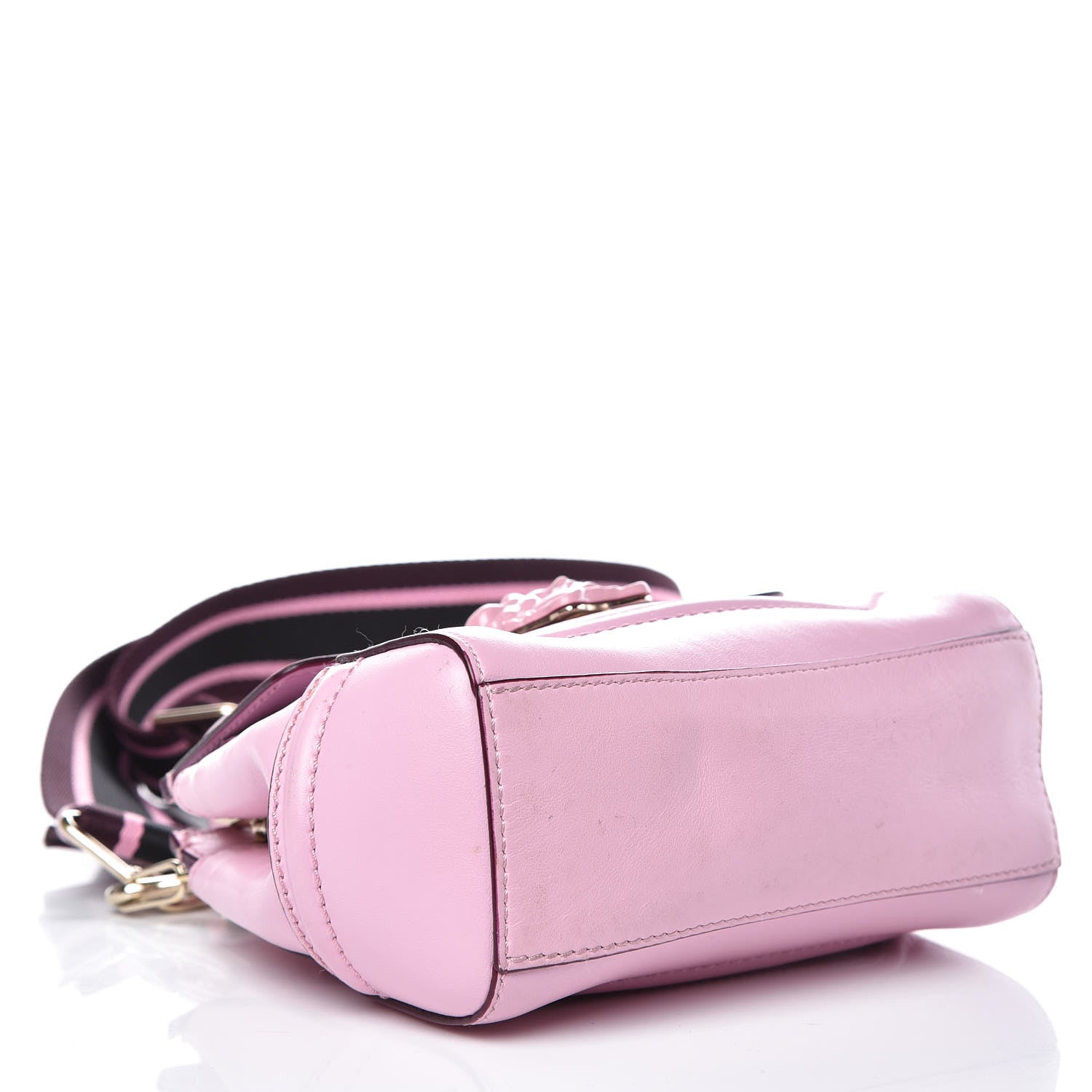 Versace Calfskin Small Palazzo Empire Bag Pink 4 of 14