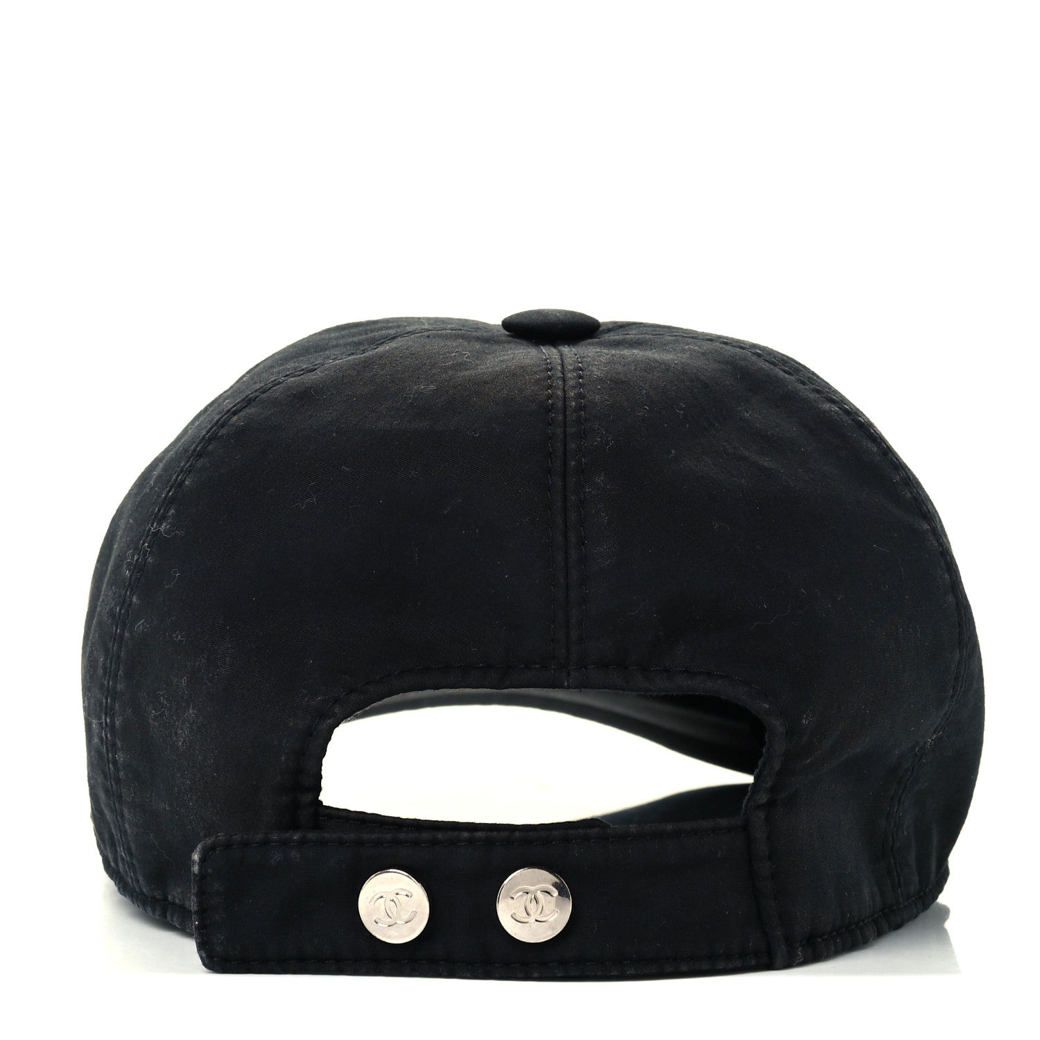 Chanel Cotton CC Cap Hat Black 5 of 8