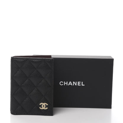 Chanel Caviar Quilted Card Holder Wallet Black 8 of 8