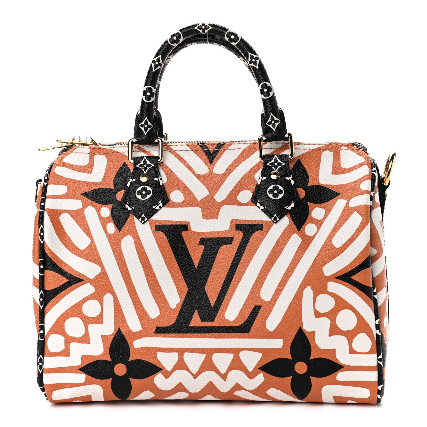 Monogram Giant Crafty Speedy Bandouliere 25 Creme Caramel