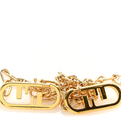 Fendi Metal O'Lock Strap You Gold 3 of 5