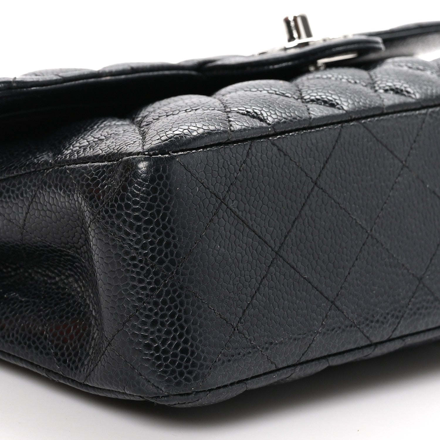 Chanel Caviar Quilted Small Double Flap Black 8 of 9