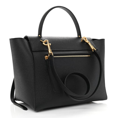 Celine Grained Calfskin Mini Belt Bag Black 3 of 9