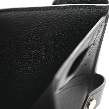 Louis Vuitton Monogram Pallas Compact Wallet Black 8 of 10