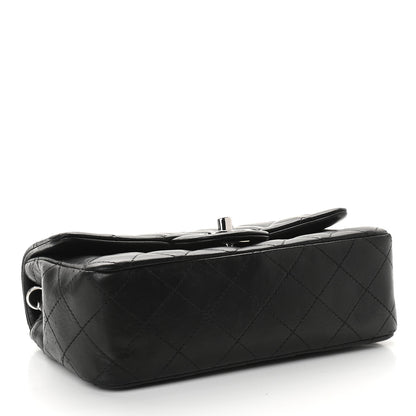 Chanel Lambskin Quilted Mini Rectangular Flap Black 4 of 11