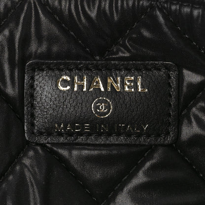 Chanel Caviar Quilted Medium Boy Cosmetic Case Black 6 of 9