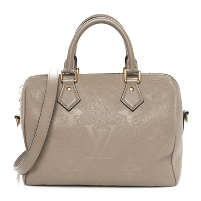 Louis Vuitton Empreinte Monogram Giant Speedy Bandouliere 25 Tourterelle 1 of 9