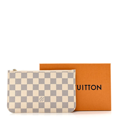 Louis Vuitton Damier Azur Neverfull PM Pochette 6 of 6