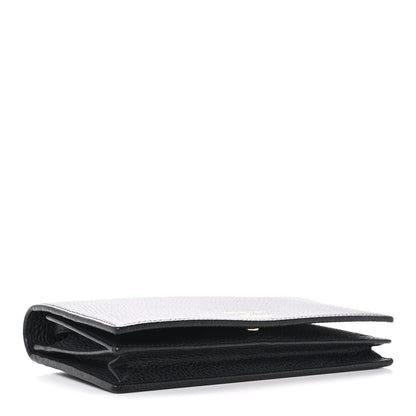 Gucci Dollar Calfskin Mini Swing Wallet Bag Black 4 of 12