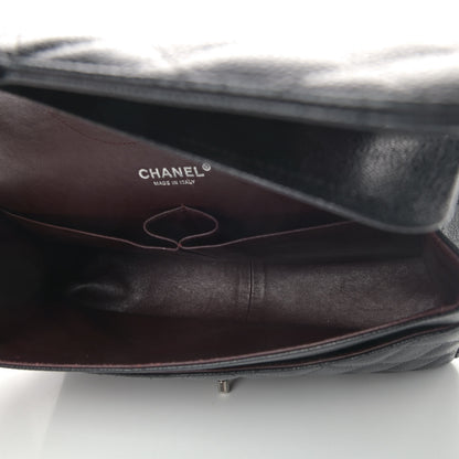 Chanel Caviar Quilted Jumbo Double Flap Black 8 of 10