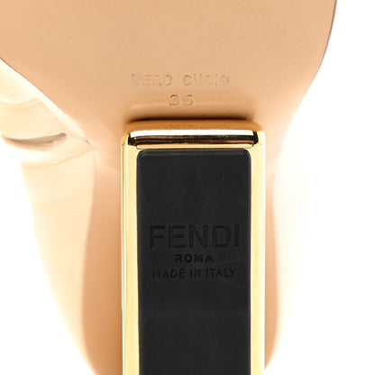 Fendi Nappa Fendi First 95mm Booties 35 White 7 of 8