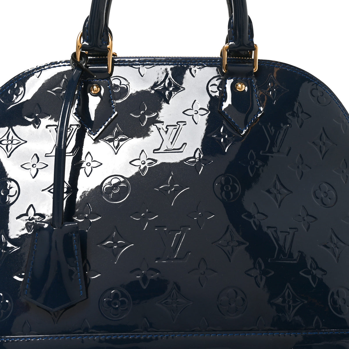 Louis Vuitton Vernis Alma PM Grand Blue 7 of 9