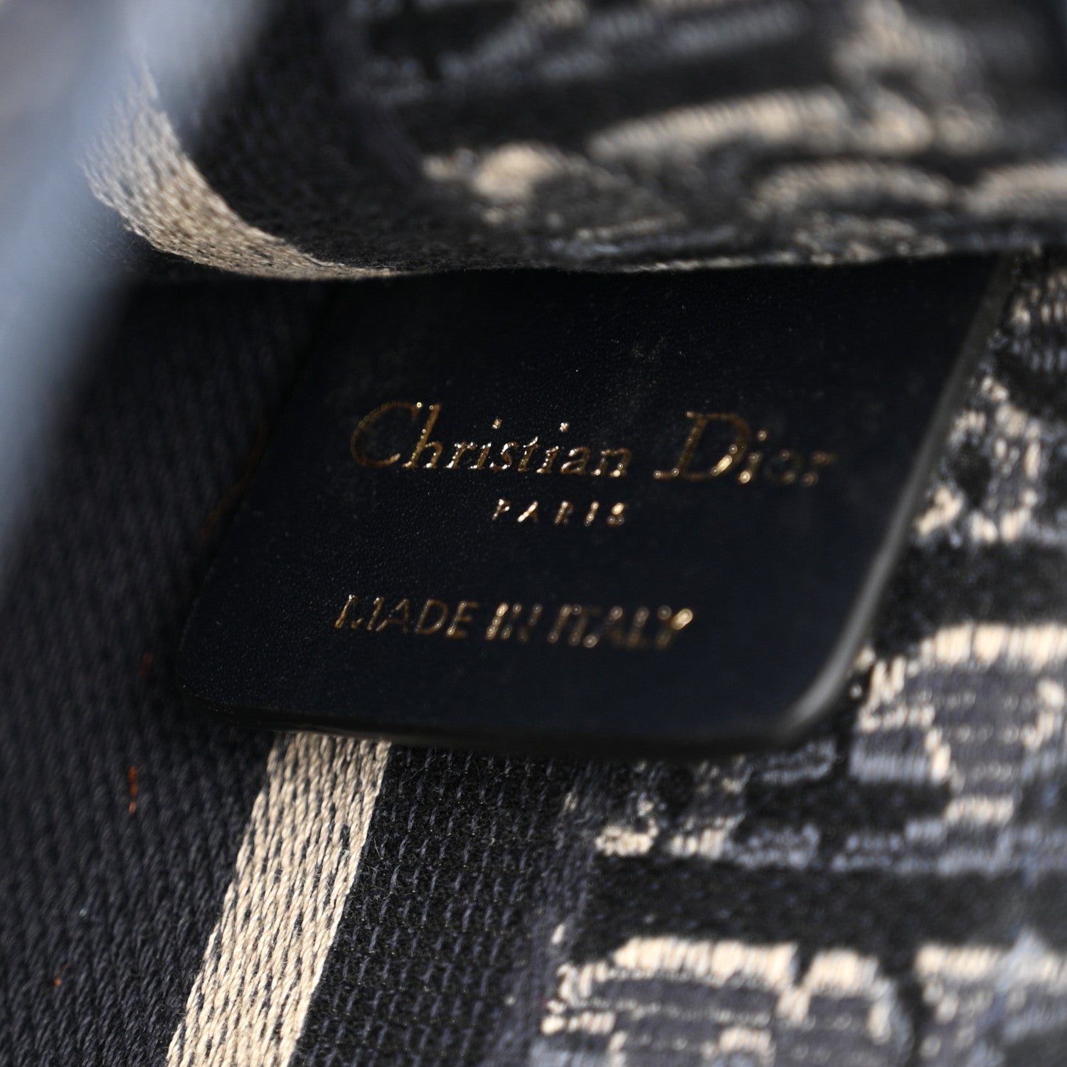Christian Dior Velvet Oblique Mini Book Tote Blue 6 of 13