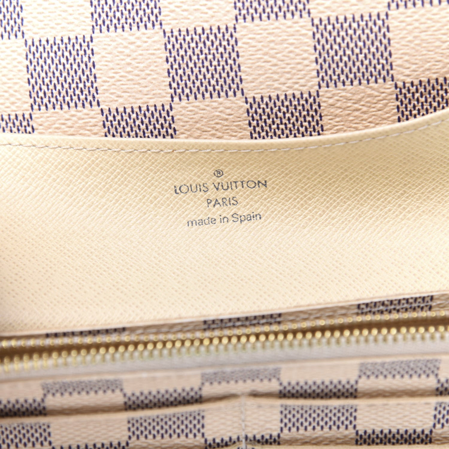 Louis Vuitton Damier Azur Emilie Wallet 8 of 11