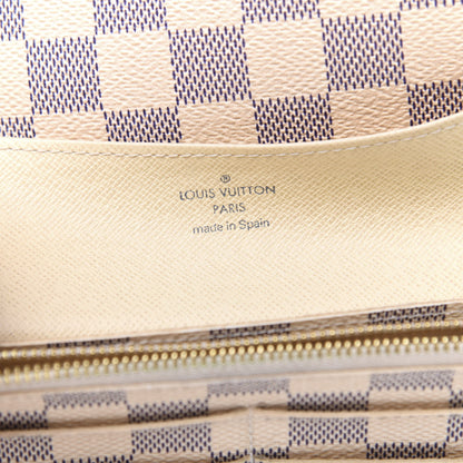 Louis Vuitton Damier Azur Emilie Wallet 8 of 11