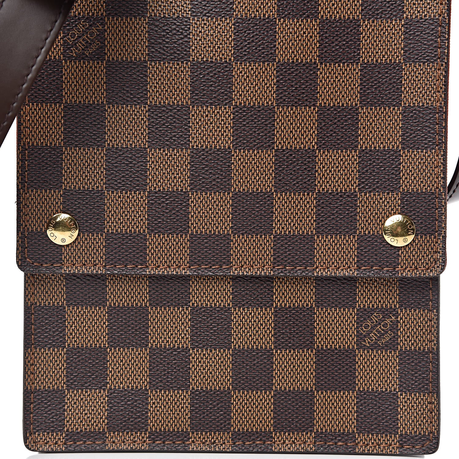 Louis Vuitton Damier Ebene Portobello Travel Shoulder Bag 13 of 13