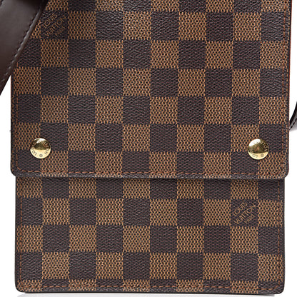 Louis Vuitton Damier Ebene Portobello Travel Shoulder Bag 13 of 13