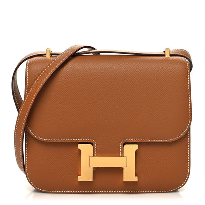 Hermes Epsom Constance 18 Gold 3 of 13