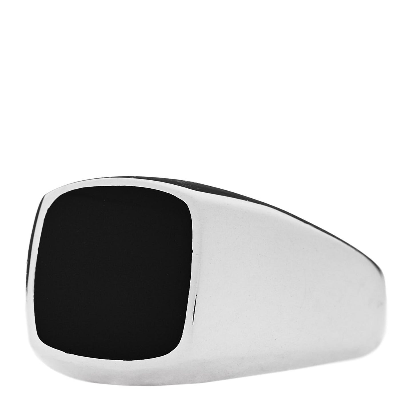 Sterling Silver Onyx Exotic Stone Signet Ring 65 11