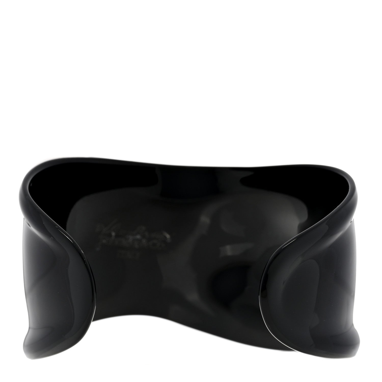 Tiffany Copper Small Elsa Peretti Right Wrist Bone Cuff Bracelet Black 2 of 3