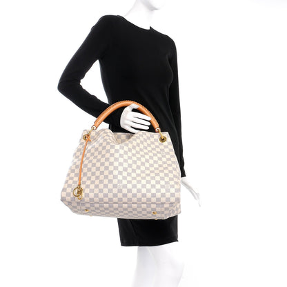 Louis Vuitton Damier Azur Artsy MM 2 of 13