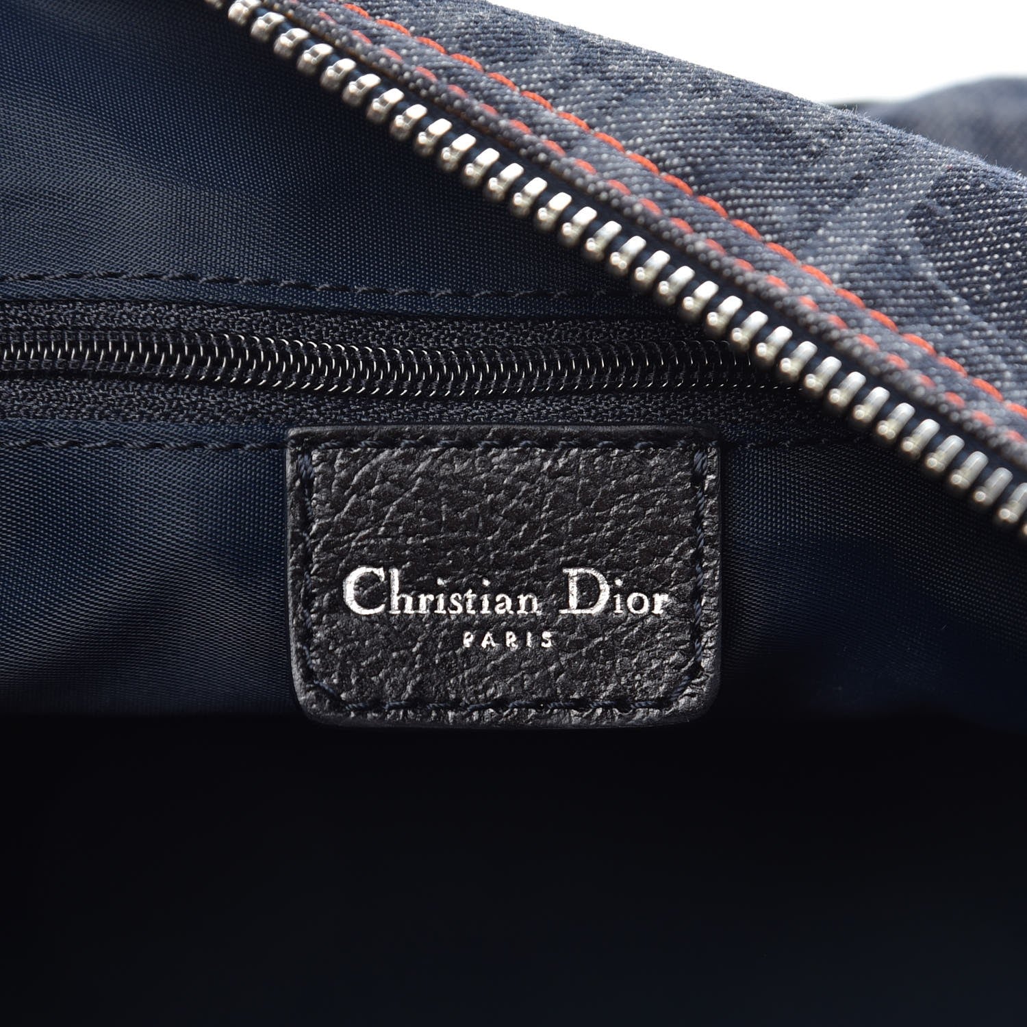 Christian Dior Monogram Flight East West Tote Blue 6 of 9
