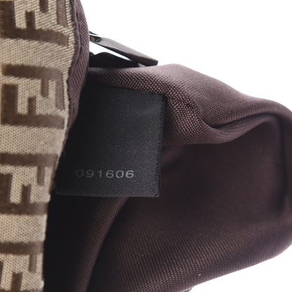 Fendi Zucchino Mama Baguette Dark Brown 9 of 9