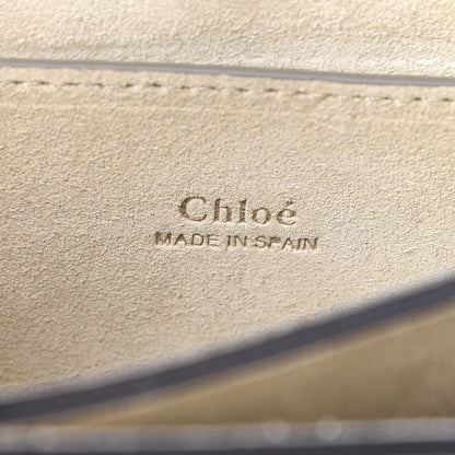Chloe Suede Calfskin Small Faye Shoulder Bag Tobacco 6 of 11
