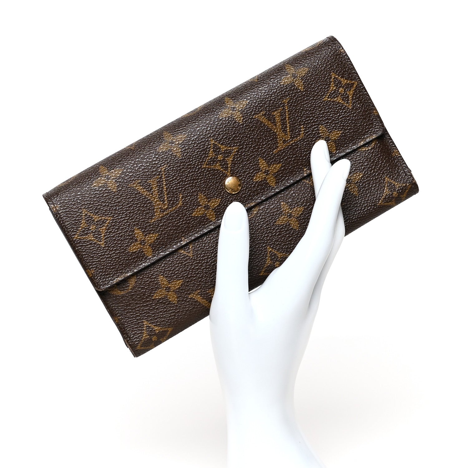 Louis Vuitton Monogram Porte Tresor International Wallet 2 of 13