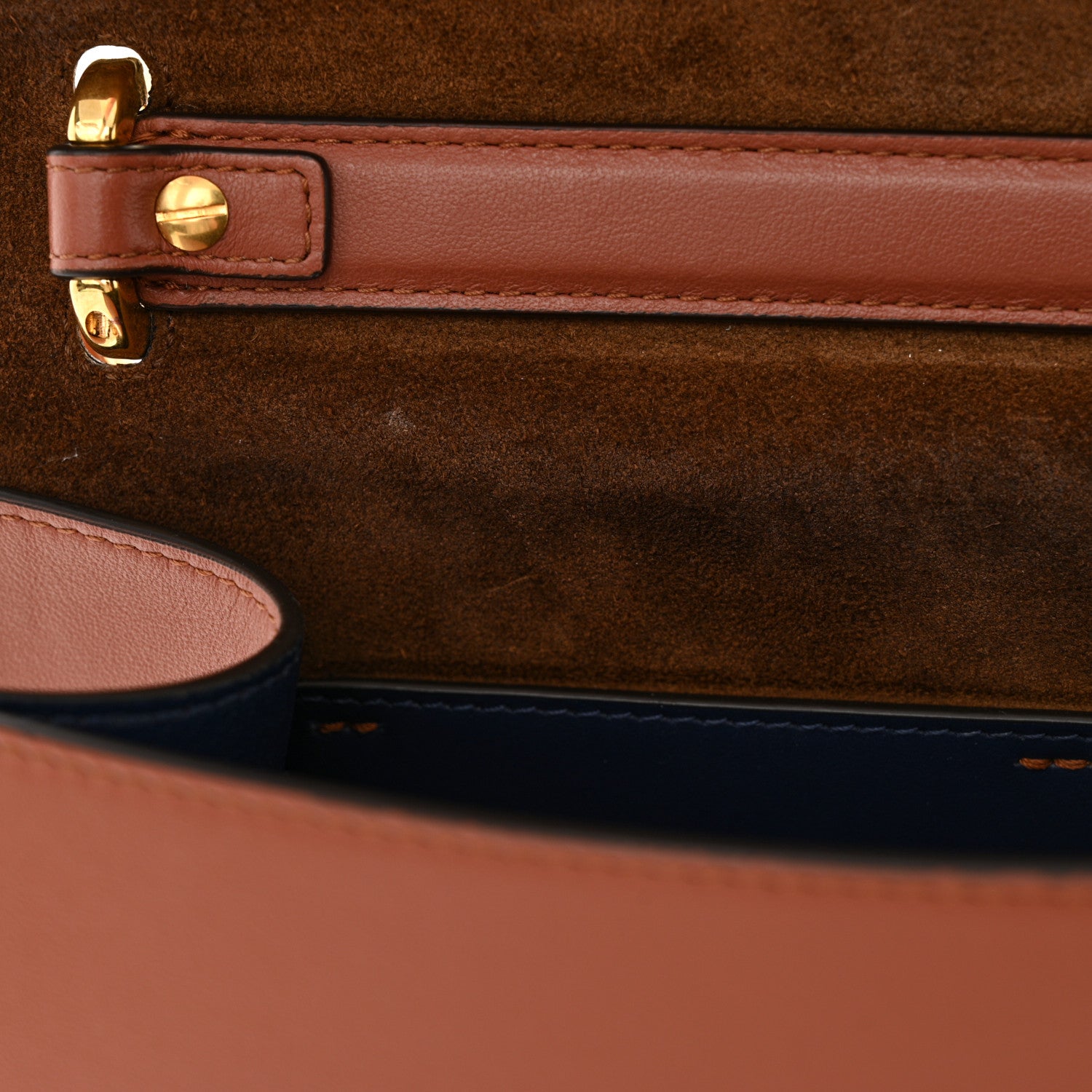 Fendi Vitello Grace Matte F is Fendi Kan U Shoulder Bag Rust 11 of 15