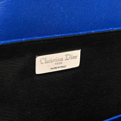 Christian Dior Lambskin Mesh Cannage Embroidered Large Stardust Backpack Blue 7 of 19